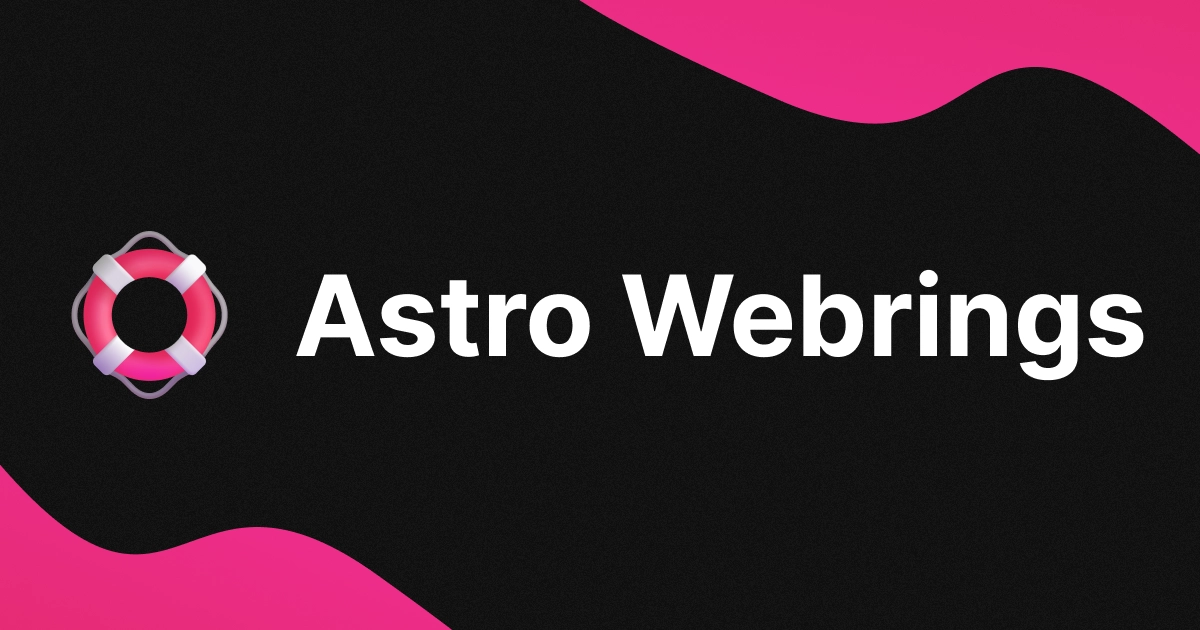 Astro Webrings